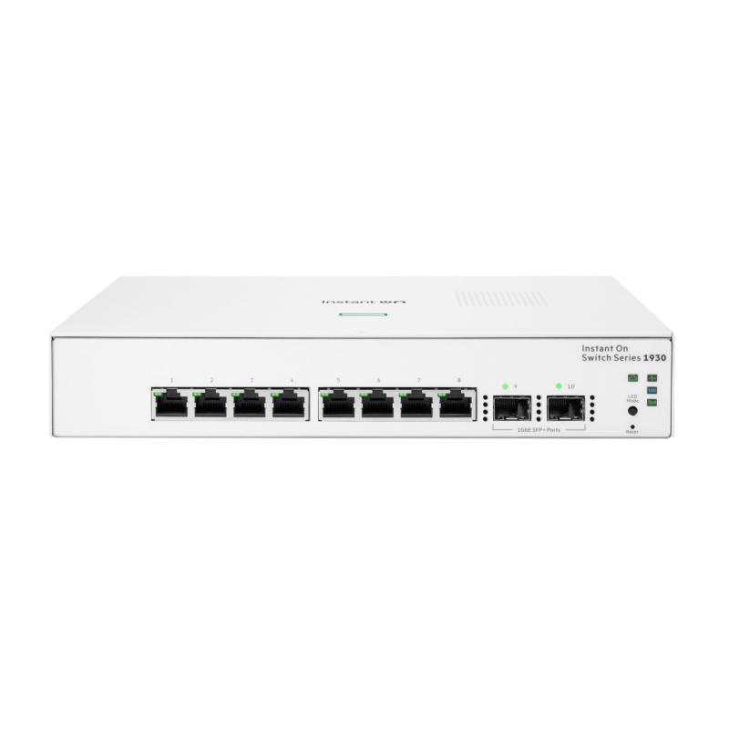 HPE Networking Instant On Switch 8p Gigabit 2p SFP 1930