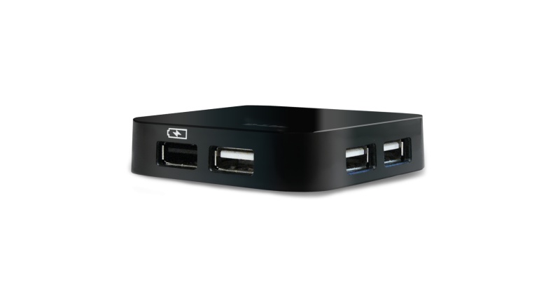 Hub USB D-Link DUB-H4, 4 porturi USB 2.0, negru - 3 | YEO