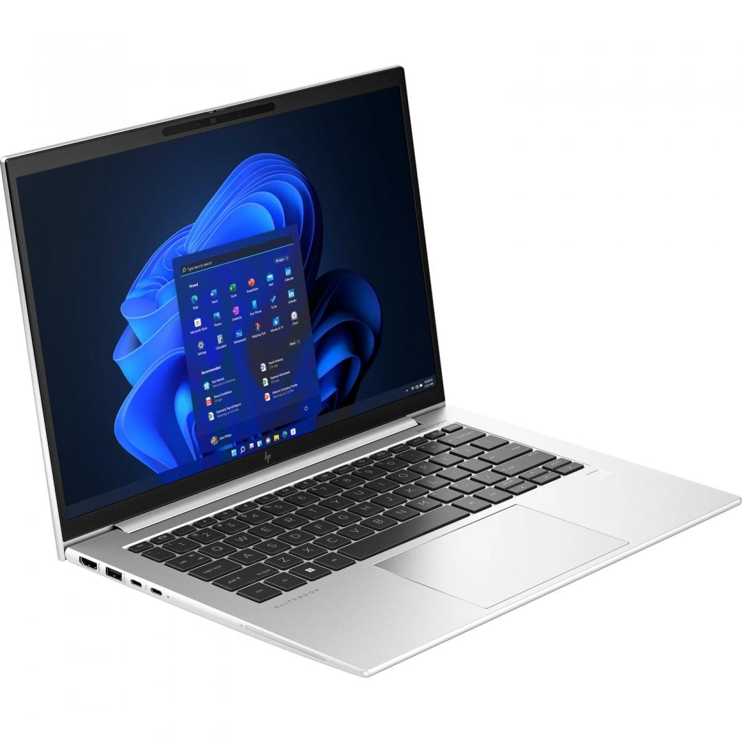 Laptop HP EliteBook 840 G10 cu procesor Intel Core i5-1340P 12-Core (1.9GHz, up to 4.6GHz, 12MB), 14.0 inch WUXGA, Intel UHD Premium Graphics, 16GB DDR5, SSD, 512GB PCIe NVMe, Windows 11 Pro 64bit, Silver, 3yw - 3 | YEO