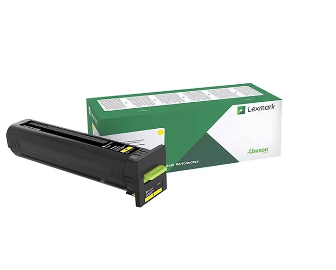 LEXMARK 72K2XYE YELLOW RET PROGRAM TONER, Capacitate 22k pagini, compatibilitate: CS820dte, CS820dtfe, CS820de