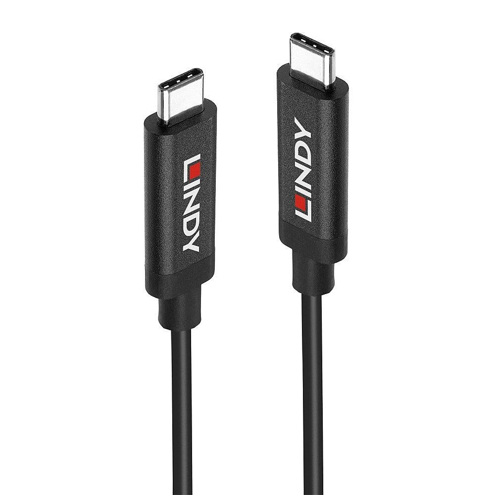 Lindy Cablu USB 3.2 Gen 2 C/C Activ, negru