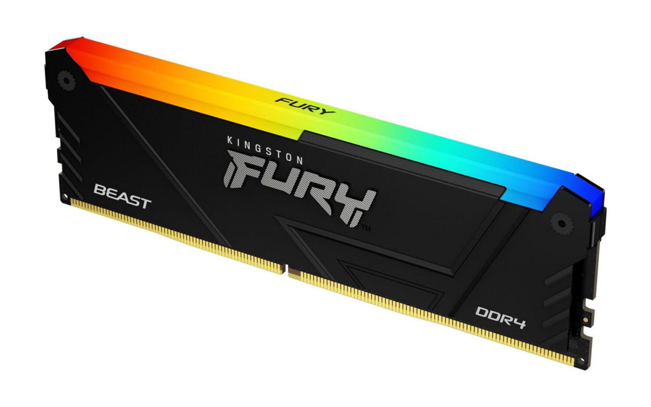 Memorie RAM Kingston 8GB 3600MT/s DDR4 CL17 DIMM FURY Beast RGB, - 3 | YEO