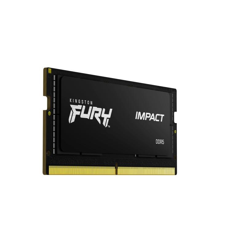 Memorie RAM notebook Kingston FURY Impact, 32GB, DDR5, 5600MHz, CL40, 1.1v - 2 | YEO