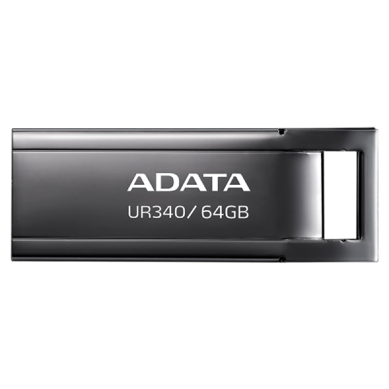 Memorie USB Flash Drive Adata UR340, 64GB, USB 3.2, black metalic - 2 | YEO