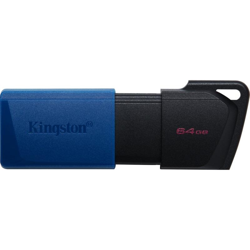 Memorie USB Flash Drive Kingston DataTraveler Exodia M, 64GB, USB 3.2, negru - 1 | YEO