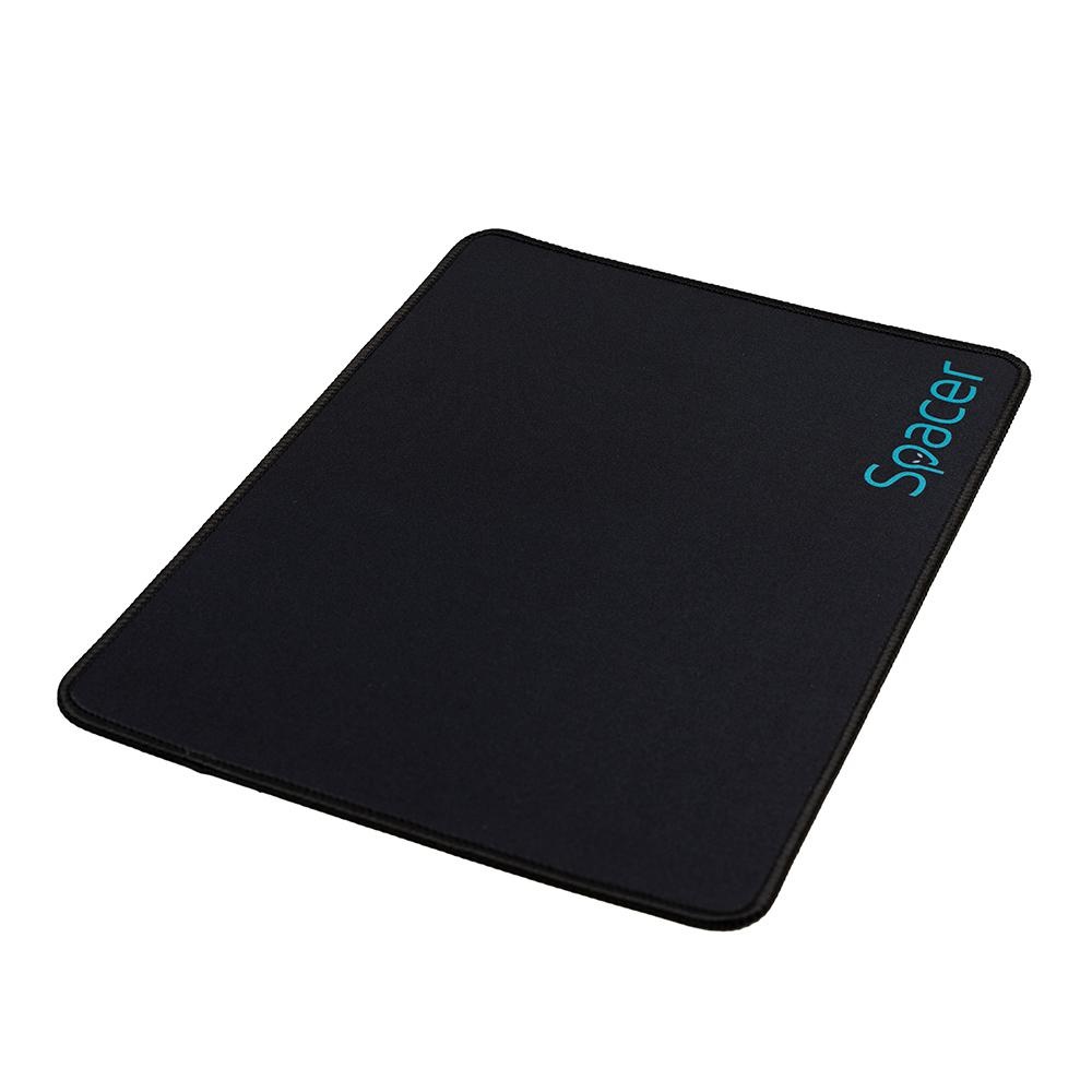 Mouse Pad Gaming Spacer SP-PAD-GAME-L Negru 450x400x3 mm – Suprafață Premium și Bază Antiderapantă