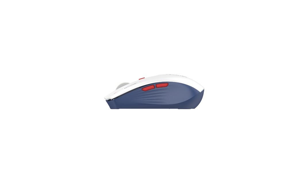 Mouse Serioux Flow 207 Wireless, reincarcabil USB-C, Albastru, senzor: Optic, DPI: 800/1200/ 1600, conexiune: Dongle USB 2,4 GHz, banda de frecventa: 2,4 GHz, click silentios, alimentare: 1 baterie AA, 1,5 V , cerințe OS: Win, Mac, Vista - 2 | YEO