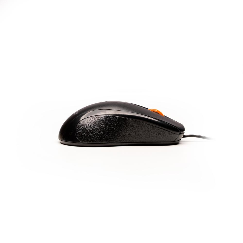 MOUSE Spacer, PC sau NB, cu fir, USB, optic, 1000 dpi, butoane/scroll 3/1, negru, SPMO-F01 - 3 | YEO