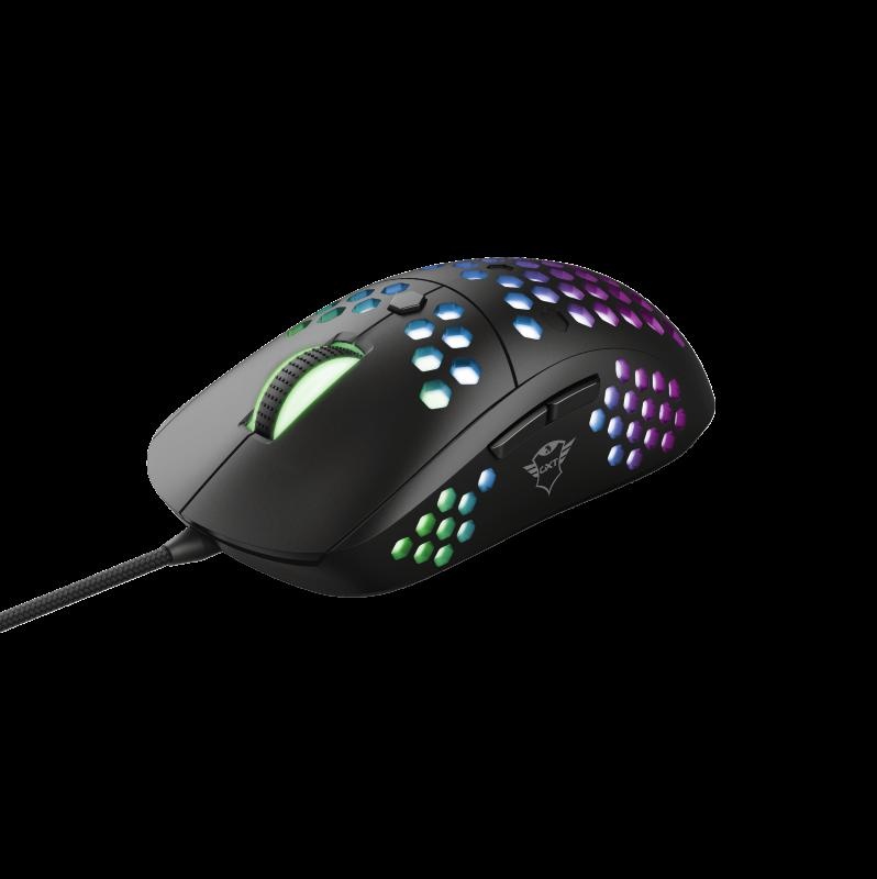 Mouse Trust GXT 960, Graphin Ultra-lightweight Gaming Mouse, negru