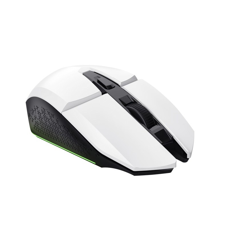 Mouse Trust GXT110W Felox cu fir, 4800 DPI, alb - 1 | YEO