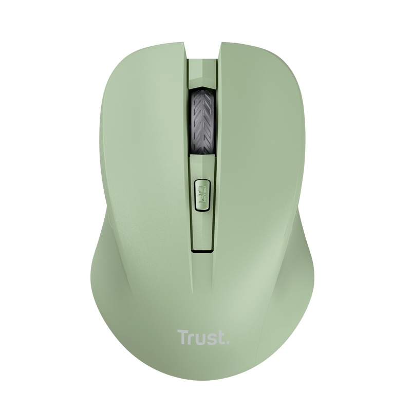 Mouse Trust Mydo Wireless, rezolutie 1800 DPI, 4 butoane, durata de viata baterie 6 luni, verde