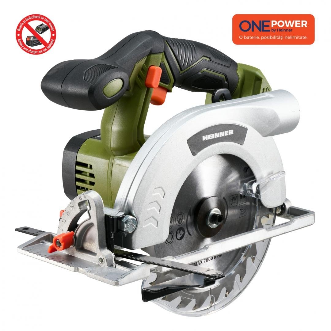 ONE POWER by HEINNER FIERASTRAU CIRCULAR 18V 4200RPM (FARA BATERIE SI INCARCATOR) - 1 | YEO