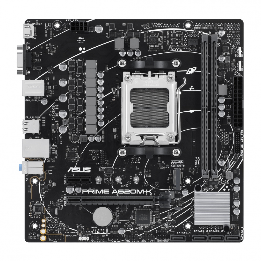 Placa de baza ASUS PRIME A620M-K AM5 - 2 | YEO