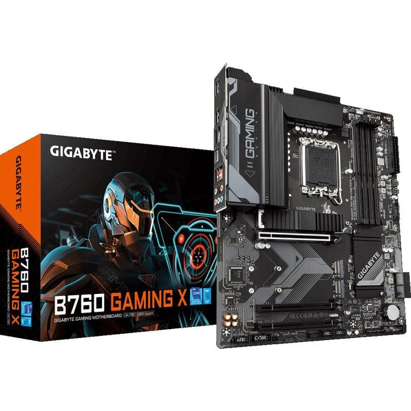 Placa de baza GIGABYTE B760 GAMING X, LGA 1700 - 4 | YEO