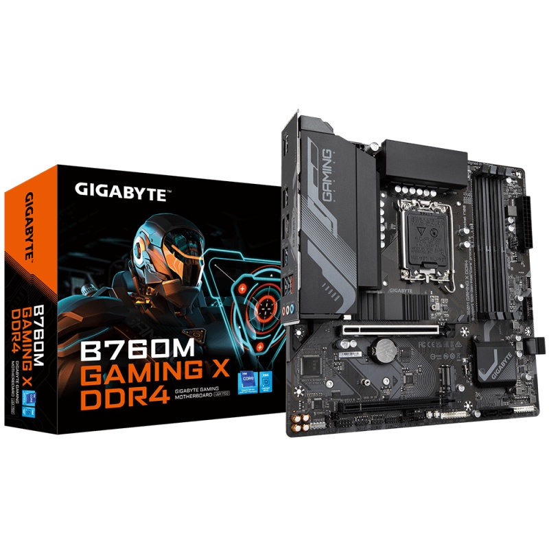 Placa de baza Gigabyte B760M GAMING X DDR4 LGA 1700 - 3 | YEO