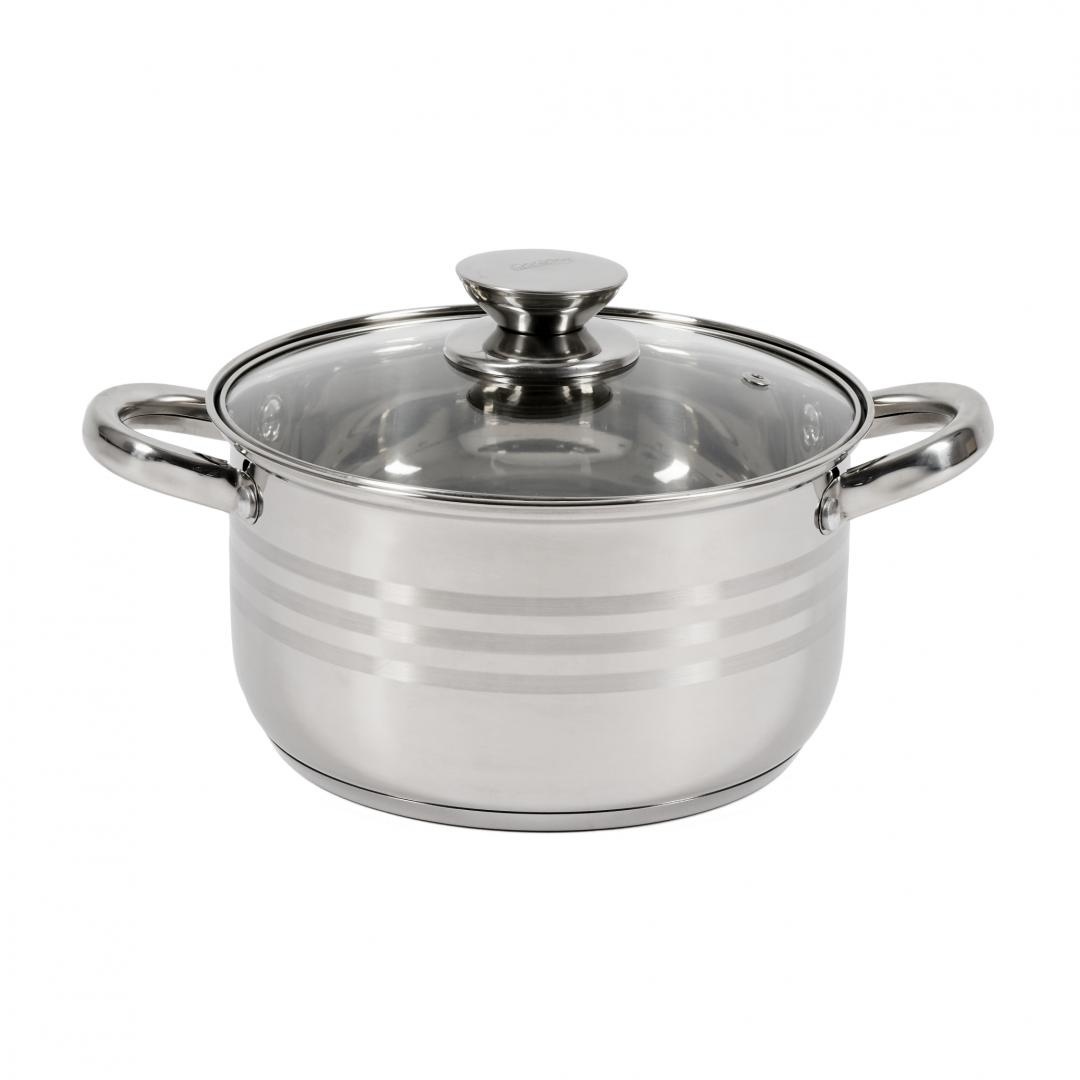 SEMIOALA INOX+CAPAC, 20X11.5 CM, 3.5 L, MYRA, COOKING BY HEINNER