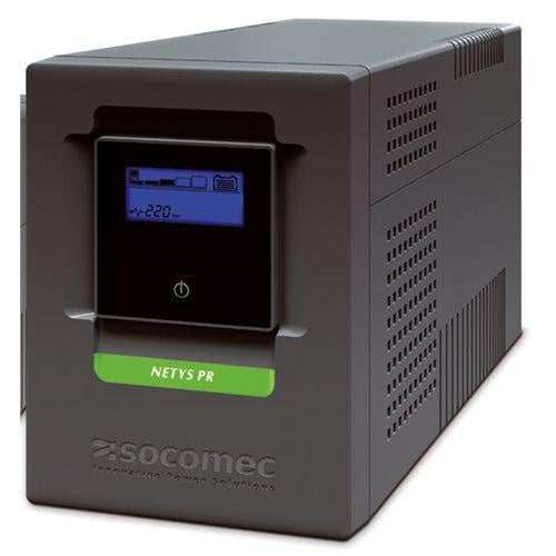 SOCOMEC NeTYS PR-MT 1500VA/1050W 230V 50/60Hz WITH AVR, SINEWAVE,LCD PLUGS PROTECTED RJ45,USB BATTERY INCLUDED , 1XIEC C14, OUT 6x IEC C13