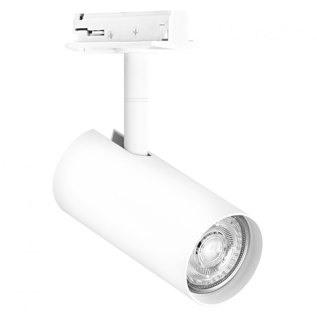 Spot cu montaj pe sina Ledvance TRACKLIGHT L CYLINDER, 1xGU10 (neinclus), max 35W, IP20, reglabil, Ø55x140mm, Alb - 1 | YEO