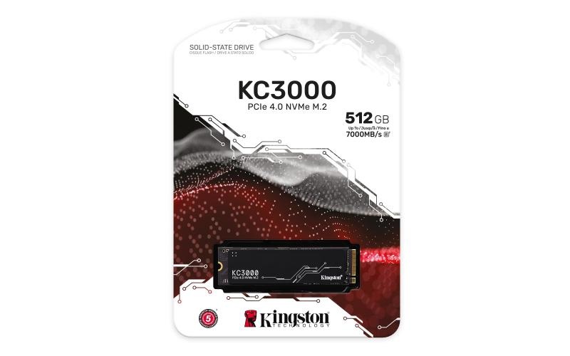 SSD Kingston SKC3000S/512G, 512GB, M2 , PCIe 4.0 , NVMe - 4 | YEO