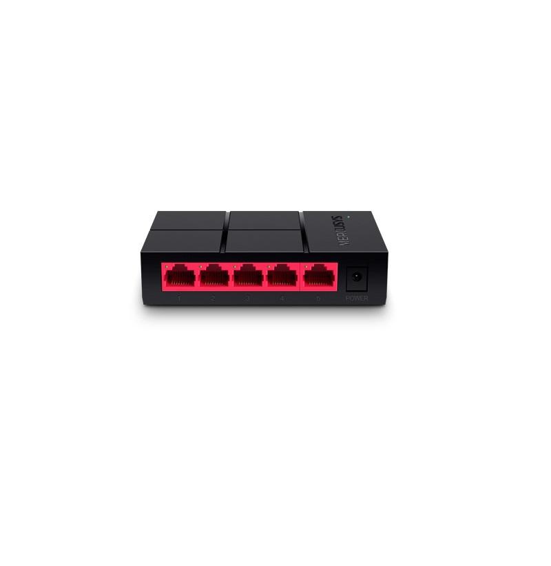 Switch Mercusys MS105G, 5 Port, 10/100/1000 Mbps - 1 | YEO