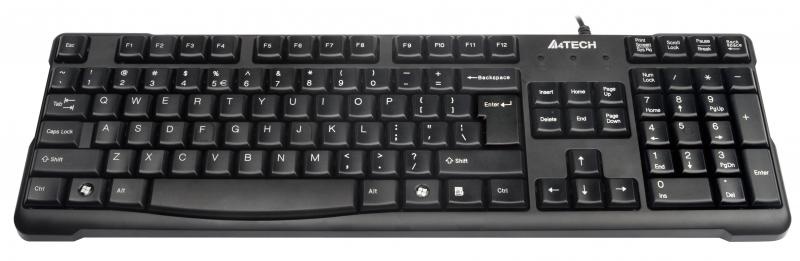 Tastatura A4Tech KR-750, USB, neagra