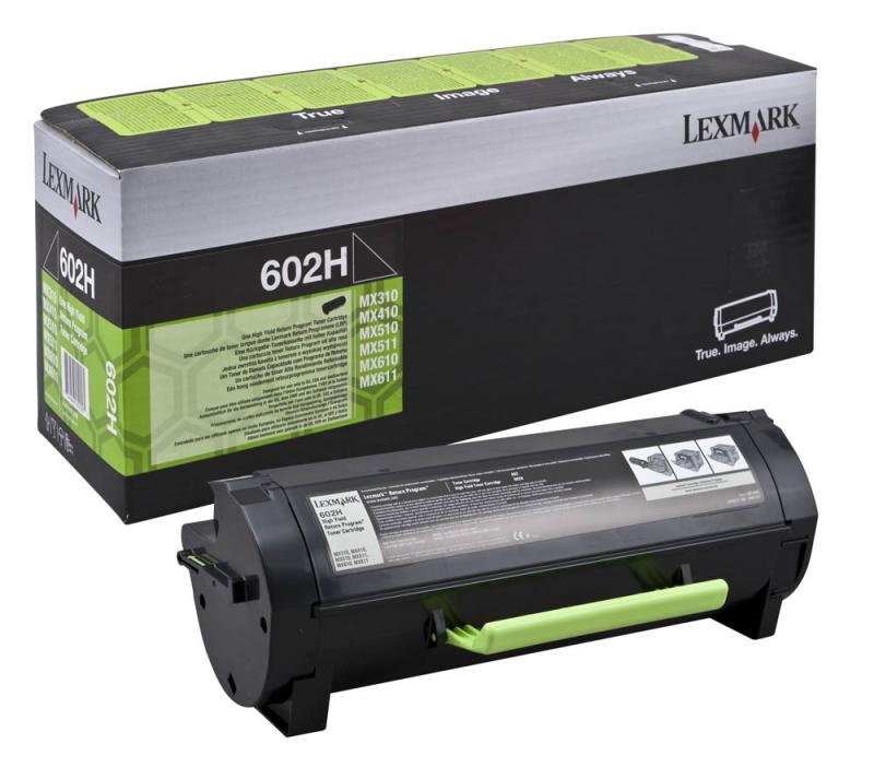 Toner Lexmark 60F2H00, black, 10 k, MX310dn , MX410de , MX510de ,MX511de , MX511dhe , MX511dte , MX611de , MX611dhe. Similar 60F2H0E