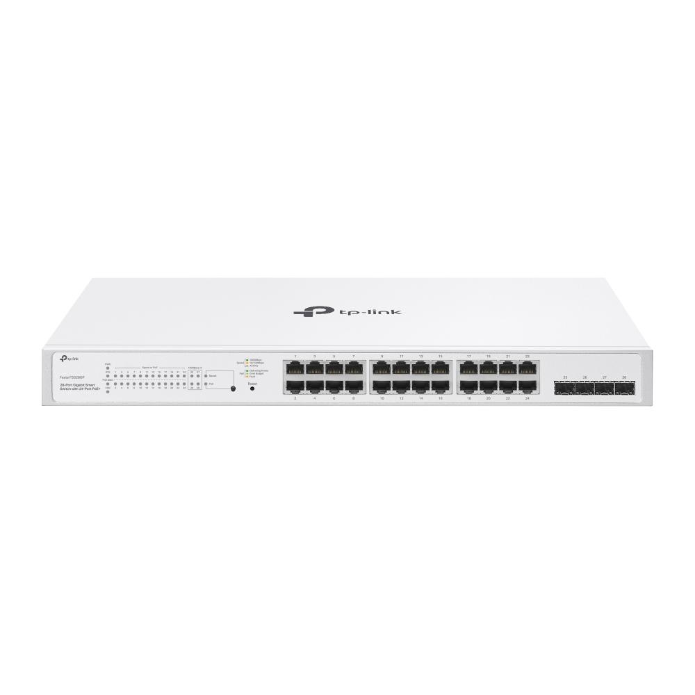 TP-LINK 8-Port Gigabit Smart Switch with 4-Port PoE+ FESTA FS308GP, Interfata: 8× 10/100/1000 Mbps RJ45 Ports (Ports 1–4 Support 802.3at PoE+ and 802.3af PoE), Dimensiuni: 209×126×26 mm, Capacitate Switch: 16 Gbps, Packet Forwarding Rate: 11.90 Mpps, - 3 | YEO