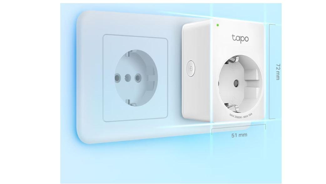 TP-Link MINI SMART WI-FI SOCKET TAPO P110(2-PACK), Protocol: IEEE 802.11b/g/n, Bluetooth 4.2 (doar pentru onboarding), 2.4 GHz, Cerințe de sistem: Android 4.4 sau o versiune mai recentă, iOS 9.0 sau o versiune mai recentă, Cerinte de alimentare: AC - 1 | YEO