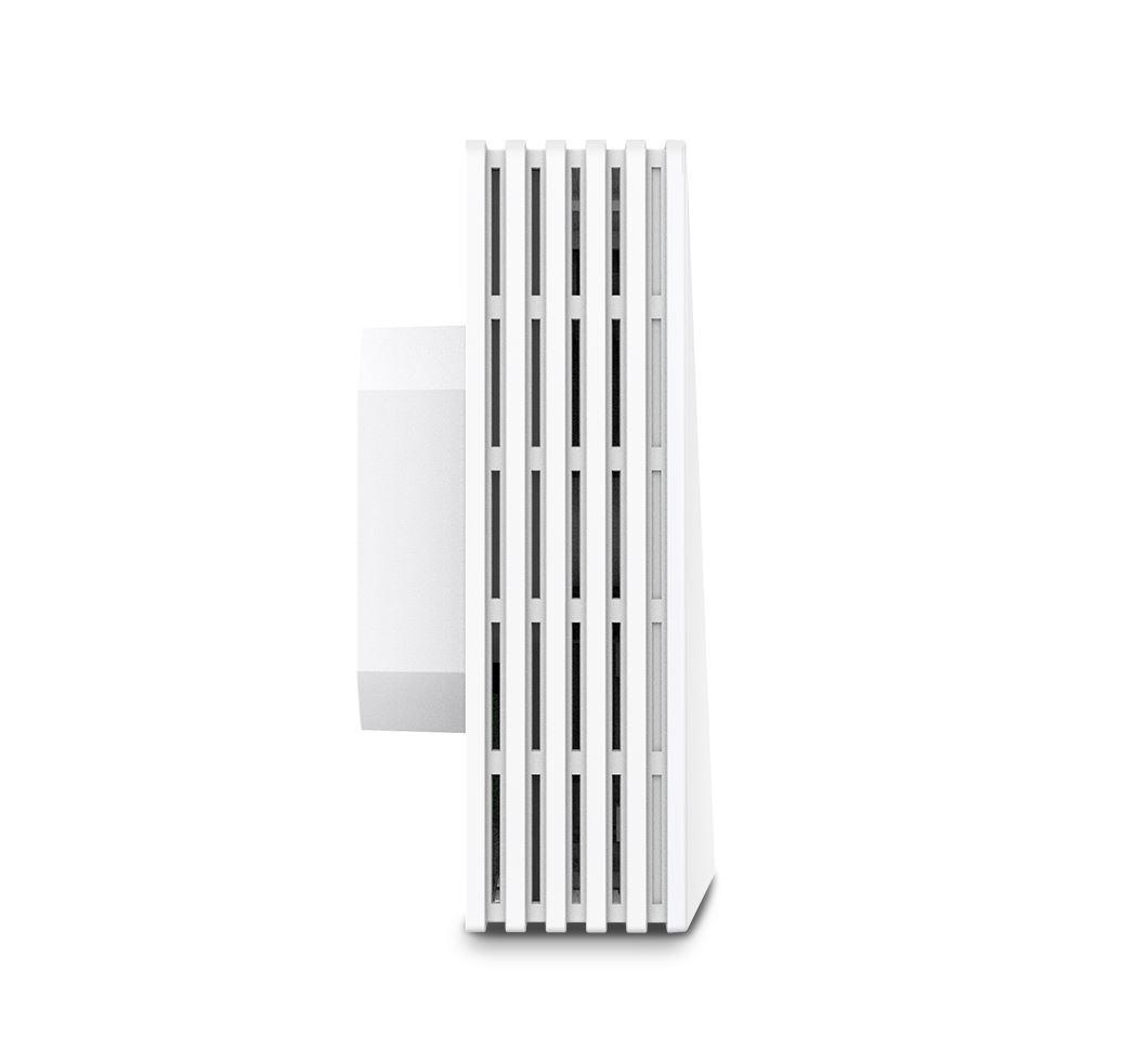 TP-Link Wireless Access Point EAP650-WALL, AX3000 Wireless Dual Band Indoor, 1× 10/100/1000 Mbps Ethernet Port, 1× 10/100/1000 Mbps Ethernet Port, Alimentator: 802.3af/at PoE, 2X antene interne, 5 GHz: Up to 2402 Mbps, 2.4 GHz: Up to 574 Mbps. - 1 | YEO