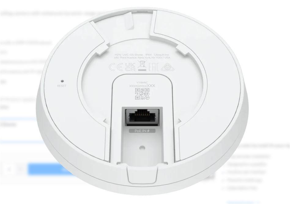 Ubiquiti UniFi IP Dome Camera UVC-G5-DOME, Rezolutie: 2688 x 1512 (16:9), Senzor: 5 MP CMOS, unghi vizualizare: H: 102.4°, V: 71.4°, D: 134.3°, frame rate: 30 FPS, interfata: 1 x 10/100 RJ45, POE, montare perete, tavan, rezistenta la apa: IPX4. - 3 | YEO