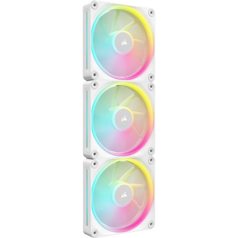 Ventilatoare Carcasa CORSAIR iCUE LINK LX120 3x120mm RGB ALB - 2 | YEO