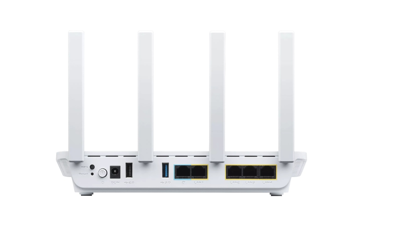 ASUS ExpertWiFi EBR63 AX3000 Dual-band WiFi Router for small-mdeium business, SDN, VLAN, Dual WAN, VPN, Guest Portal, Free WiFi, AiProtection Pro - 1 | YEO