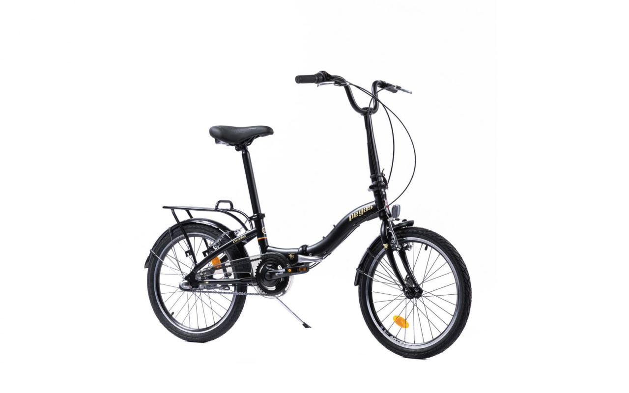 Bicicleta Pliabila Pegas Camping 3S Negru Mat ( AL ) - 1 | YEO