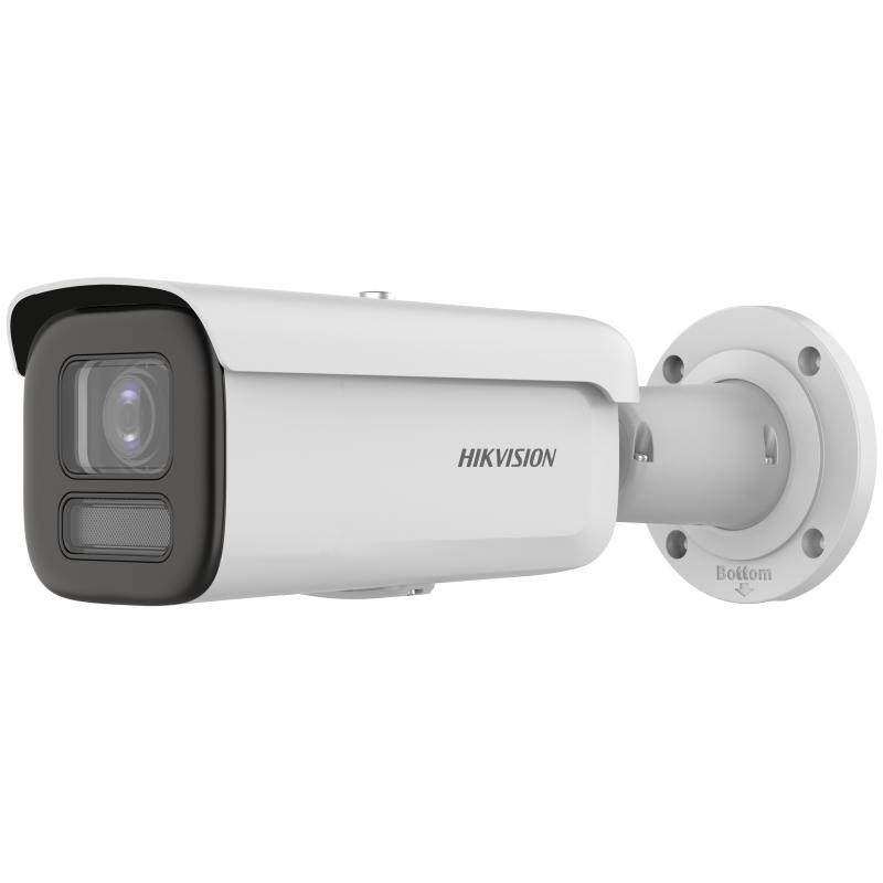 Camera de supraveghere IP Bullet 8MP Hikvision DDS-2CD2687G2HT- LIZS(2.8-12MM)(EF), lentila varifocala: 2.8-12mm, iluminare: Color: 0.0008 Lux @ (F1.2, AGC ON),0 Lux cu lumina alba: 60m, IR: 60m, slot card de memorie: microSD/microSDHC/microSDXC card, up