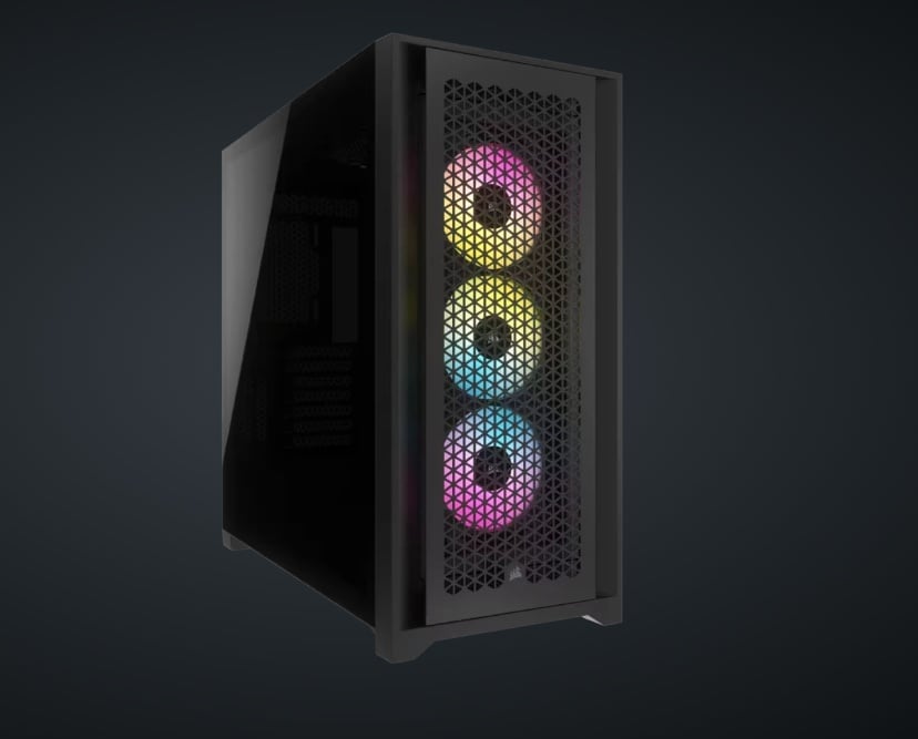 Carcasa Corsair iCUE 5000D RGB Airflow Mid Tower NEGRU