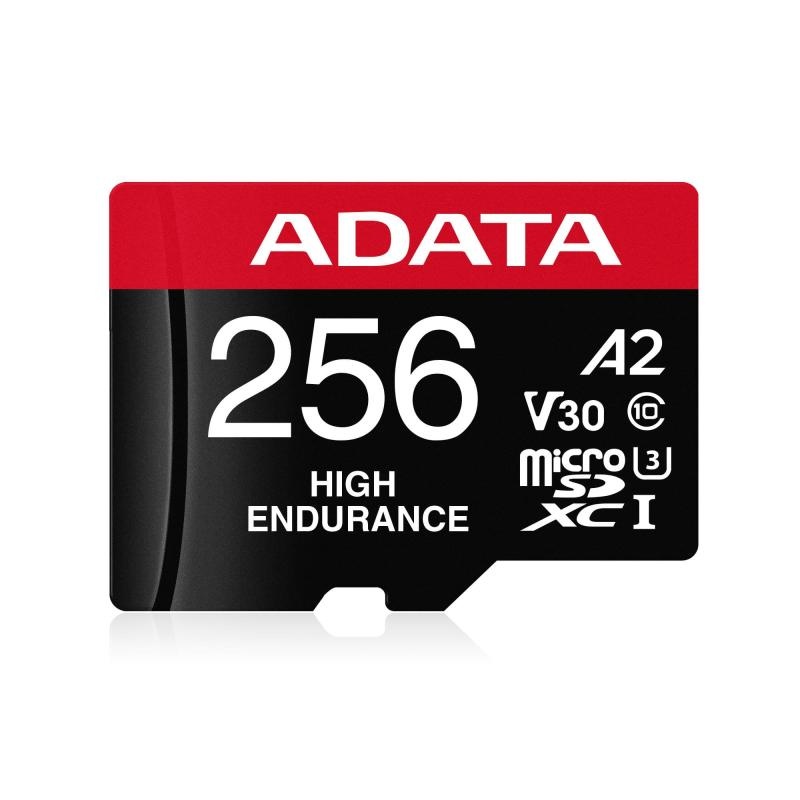 Card de Memorie MicroSD Adata 256GB, Adaptor SD, Class 10