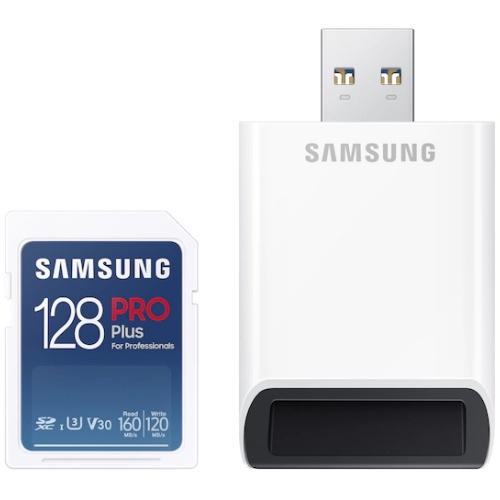 Card de Memorie Samsung PRO PLUS 128GB CL10 CARD READER + USB - 1 | YEO