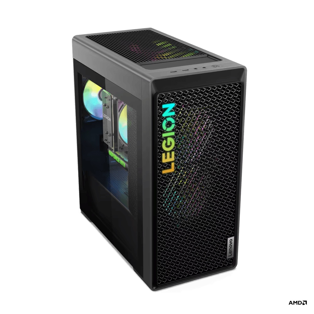 Desktop Gaming Lenovo Legion T5 26ARA8 , AMD Ryzen™ 7 7700X (8C / 16T, 4.5 / 5.4GHz, 8MB L2 / 32MB L3), video NVIDIA® GeForce RTX™ 4060 8GB GDDR6, RAM 1x 16GB UDIMM DDR5-5600, Four DDR5 UDIMM slots, dual-channel capable, Up to 32GB DDR5-5600, SSD 1TB