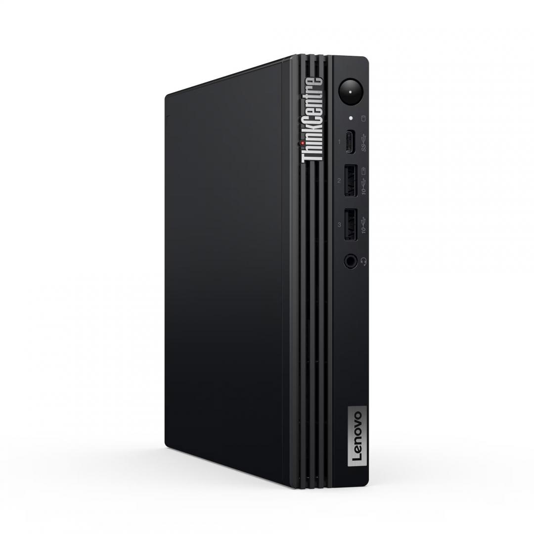 Desktop Lenovo ThinkCentre M70q Gen 5 Tiny, Intel® Core™ i5-14400T, RAM 1x 16GB SO-DIMM DDR5-4800, 512GB SSD M.2 2280 PCIe® 4.0x4 NVMe® Opal, Video: Integrated Intel® UHD Graphics 730, Optic: None, Card reader: No card reader, 3YO