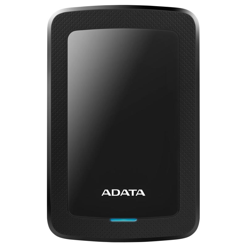 HDD extern Adata, 2TB, HV300, 2.5, USB 3.1, Senzor protectie socuri, Criptare Date, Ultraslim, Negru - 1 | YEO