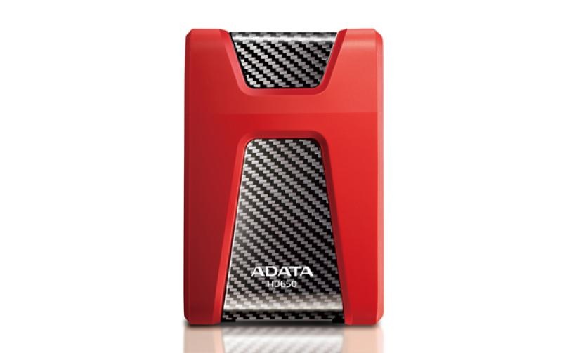 HDD extern Adata HD650, 1TB, Rosu, USB 3.1 - 4 | YEO