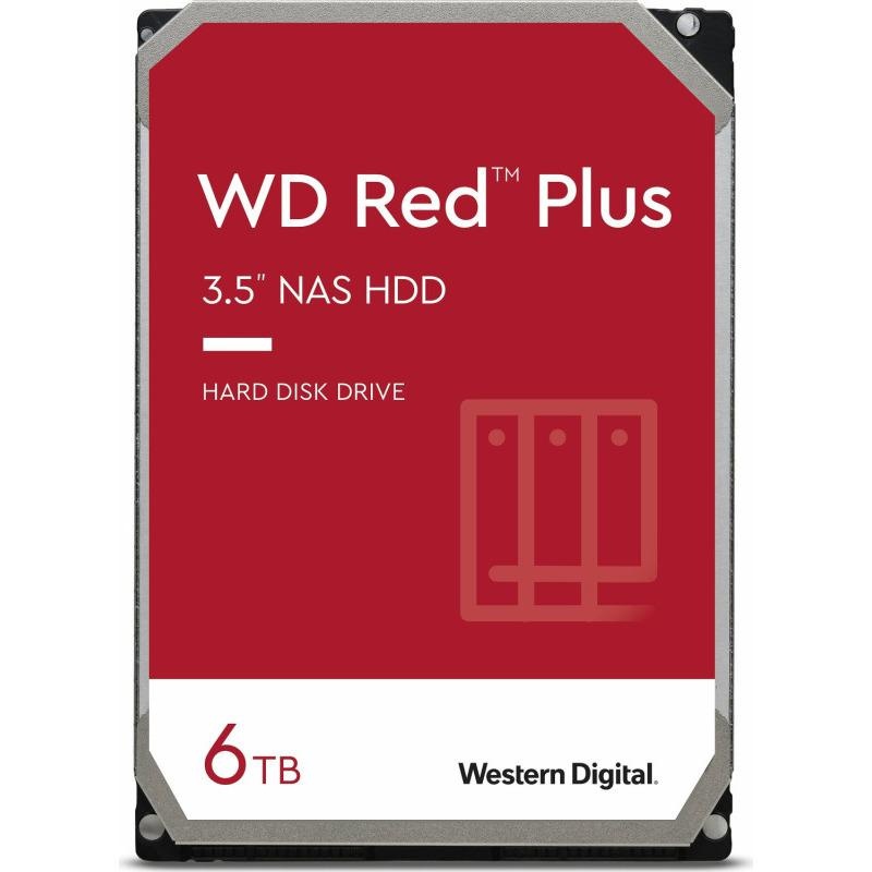 HDD WD Red Plus 6TB SATA-III 5400 RPM 256MB - 1 | YEO