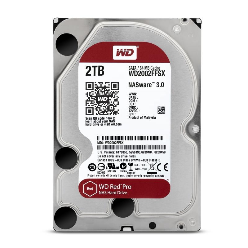 HDD WD Red Pro rev.2 2TB SATA-III 7200RPM 64MB - 4 | YEO