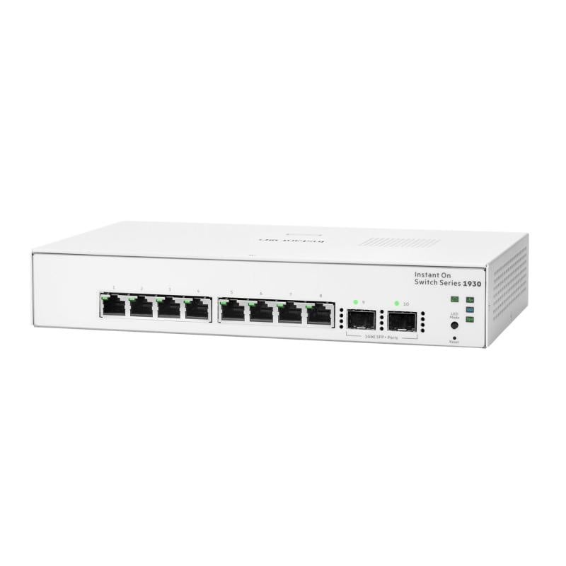 HPE Networking Instant On Switch 8p Gigabit 2p SFP 1930 - 1 | YEO