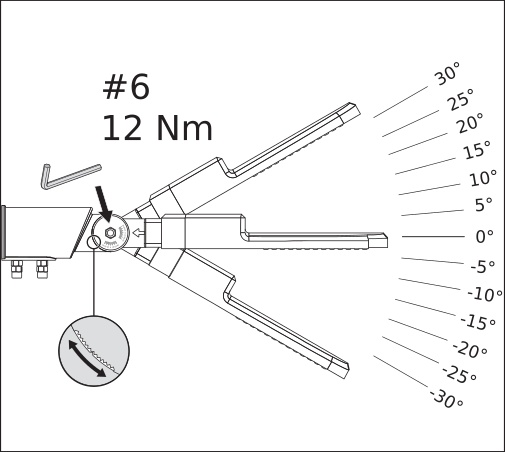 Lampa LED stradala Ledvance AREA S, 30W, 100-240V, 3900 lm, lumina calda (3000K), IP66/IK08, Østalp 48-60mm, 448x172x73mm - 1 | YEO