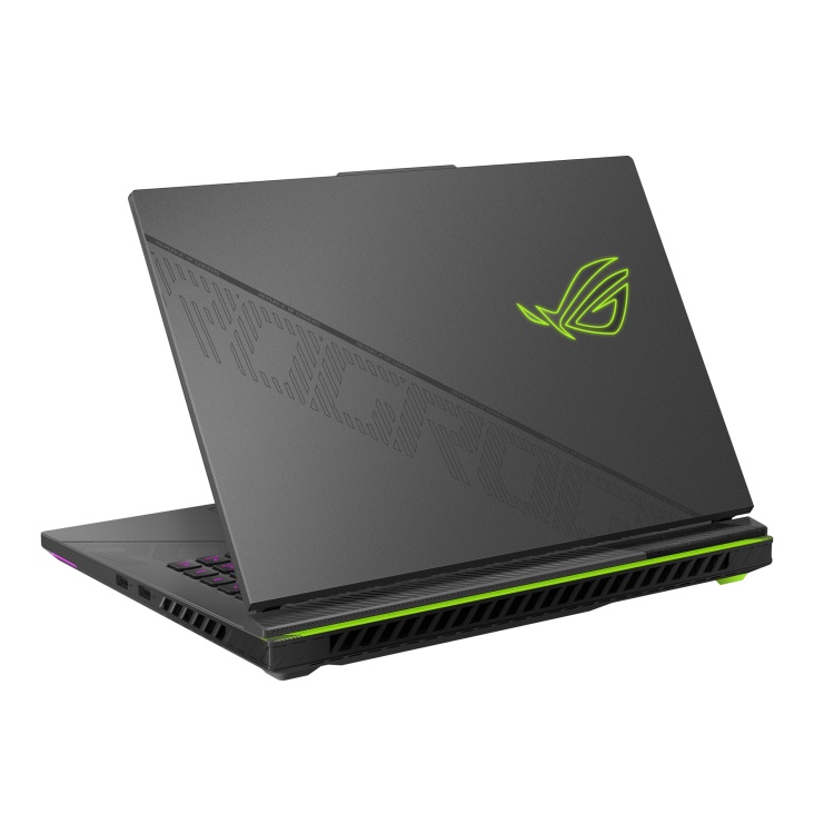 Laptop Gaming ASUS ROG Strix G16, G614JVR-N4080, 16-inch, QHD+ 16:10 (2560 x 1600, WQXGA), ROG Nebula Display, I9-14900HX, Intel® UHD Graphics, RTX 4060, 240Hz, 2x DDR5 SO-DIMM slots 2x PCIe, DDR5 32GB, 1TB PCIe® 4.0 NVMe™ M.2 SSD, 500nits, Anti-glare - 1 | YEO