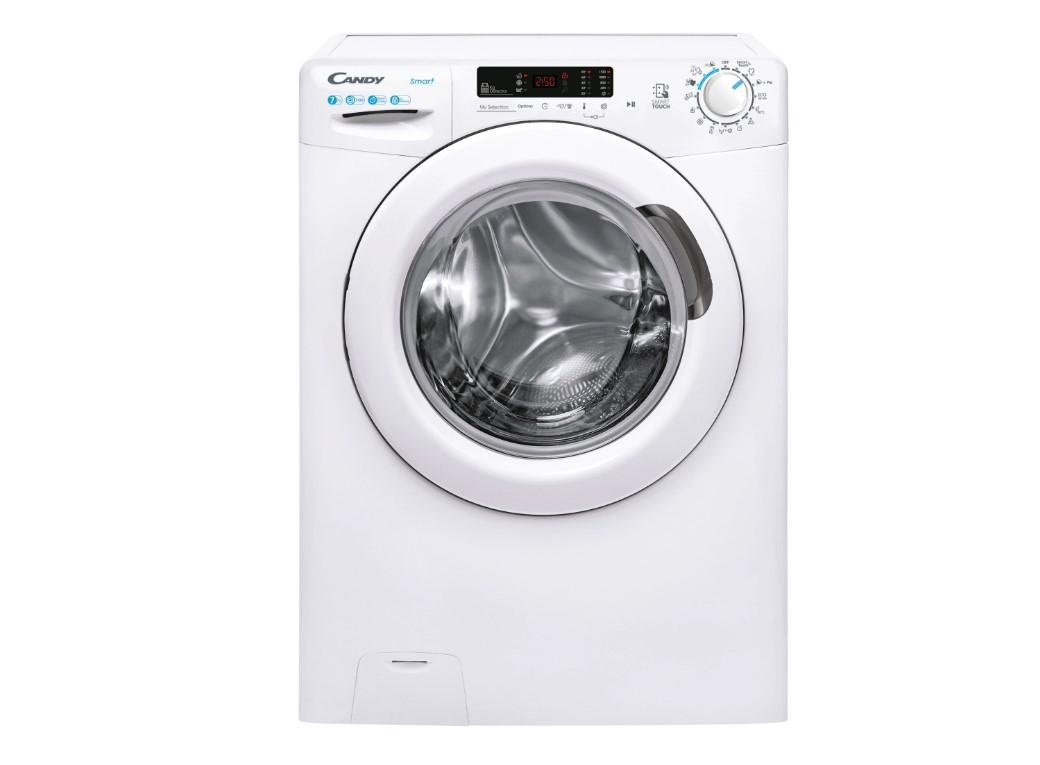 Masina spalat Candy CS4 1172DE/1-S, incarcare frontala, 7 kg, 1100 rpm, slim, clasa D, Alb