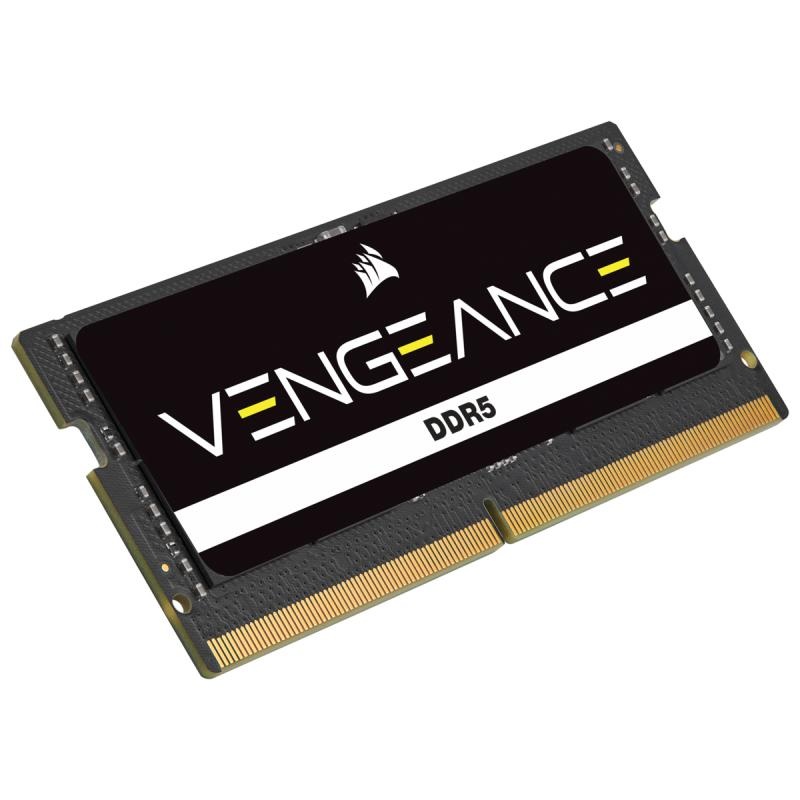 Memorie RAM CORSAIR VENGEANCE 16GB (1x 16GB) DDR5 SODIMM, 4800MHz, 1.1v, CL40, negru - 2 | YEO