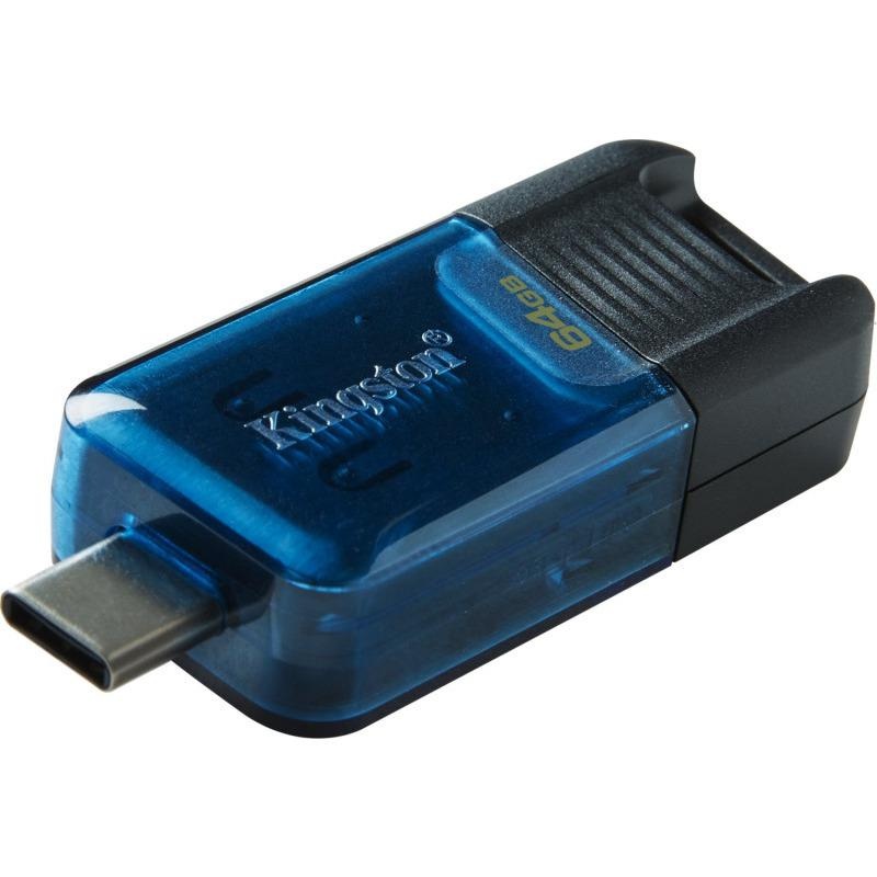 Memorie USB Flash Drive Kingston 64GB Data Traveler 80, USB-C 3.2 - 2 | YEO