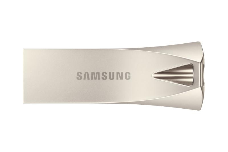 Memorie USB Flash Drive Samsung 128GB BAR Plus, USB 3.1 Gen1, Champaign Silver - 2 | YEO